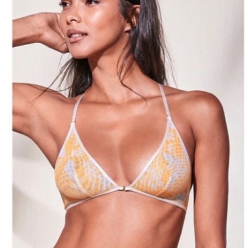 Victorias Secret Strappy Sexy mesh strappy bralette bra